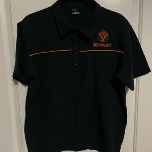 Jagermeister short sleeve collared shirt